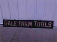 Gale Farm Tools sign