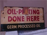 Oil Plating Sign