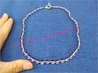 "nolan miller" purple beaded necklace