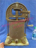 antique "enterprise mfg co" lard press