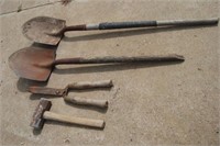 Heavy Hammer, Clipper and Shovels