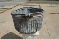 Damaged Bushel Basket