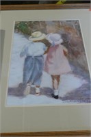 Impressionist Art  Print of Children