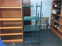 Green Metal Shelf