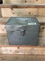 Gray Metal Box