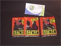 Topps Batman Cards Un-Opened