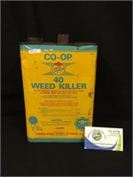 Vintage Co-Op Weed Killer Can