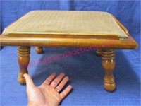 smaller maple foot stool