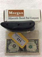 Vintage Morgan adjustable recoil pad. NIB