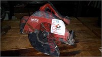 Hilti cutting saw