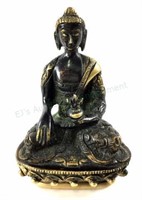 Brass Buddha Sculpture Figurine