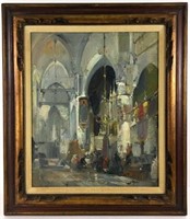 Job Devogel (1908-1984) Oil On Canvas