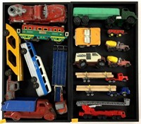 Vintage Toy Vehicles W/ Tonka, Tootsie Toy,