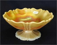 Two Seventy round compote - marigold on moonstone