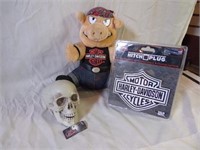 Harley Hitch Stuff Doll and A Scull