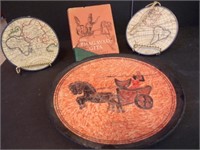 The Bhagavada Gita Book & Ceramic Plate