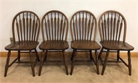 SOLID DINING CHAIRS (4)- CLEAN/ MINT