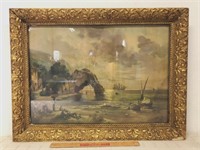 EARLY GOLD FRAMED PRINT