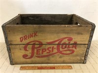 EARLY COCA COLA ADVERTISING CRATE