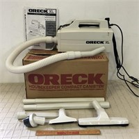ORECK COMPACT CANISTER VACUUM
