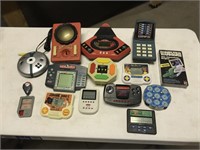 VINTAGE ELECTRONIC HAND HELD GAMES