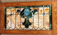 STAINED GLASS FRAMED