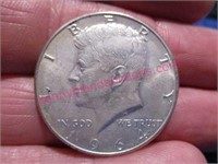 1964-D kennedy silver half-dollar