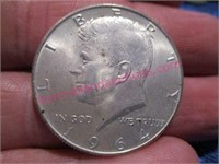 1964 kennedy silver half-dollar
