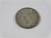 1923D Peace silver dollar