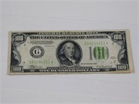 1934 Federal Reserve Note $100 bill