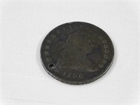 1796 Silver dollar, Draped Bust, Small Eagle,