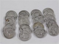$6.00 in silver Washington quarters, unsorted