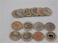 Numismatic & other wooden nickels