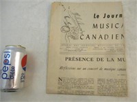 Le journal musical canadien du Février 1956