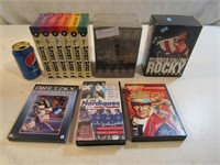 Coffrets VHS dont LUCKY LUKE