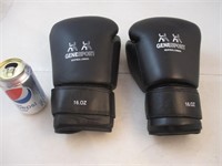 Paire gants de boxe d'entrainement 16 oz taille L