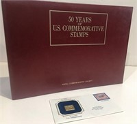 50 YEARS OF US COMMERATIVE STAMPS