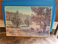 Vintage Sheep Herders Print- "Cool Shade" by Ray