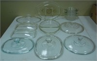 27 Assorted Pyrex Glass Lids