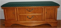 Lane Cedar Chest with Upholstered Bench Seat Top