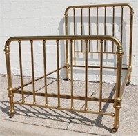 Antique Full Size Brass Bed