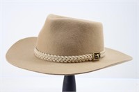 The AUSTRALIAN OUTBACK Leather Jackeroo Felt Hat
