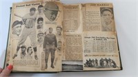 1925-1927 Vintage Sports Scrapbook
