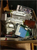 Miscellaneous box of phone cases and some