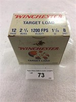 Vintage box of Winchester 12 gauge target load