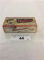 Vintage Heddon Crazy Crawler wood fishing lure