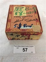 Vintage misc box of 165 Gr. firing cartridges.
