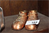 BRONZE BABY BOOTS