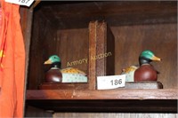 DUCK BOOKENDS