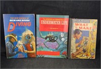 Lot Of Vintage Books Scuba Diving Popular Mechanic